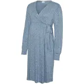 Mamalicious Vestido azul ahumado