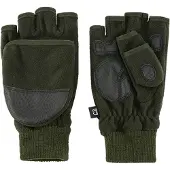 Brandit Guantes con dedos oliva