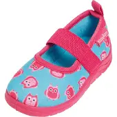 Playshoes Zapatillas de casa 'Eulen' turquesa / rosa