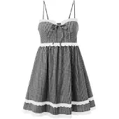 Imily Bela Vestido negro / blanco