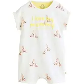 Next Pijama entero/body amarillo / altrosa / blanco
