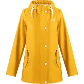 ICEBOUND Chaqueta funcional mostaza / blanco