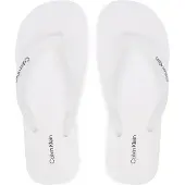 Calvin Klein Sandalias de dedo negro / blanco