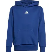 Adidas Camiseta deportiva 'ESSENTIALS' azul oscuro / offwhite