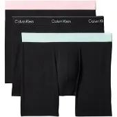 Calvin Klein Underwear Calzoncillo boxer azul pastel / rosa pastel / negro / blanco