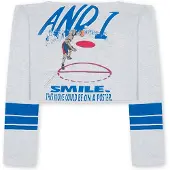 AND1 Camiseta azul / gris / rojo