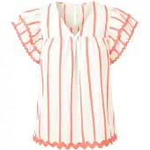 Imily Bela Blusa crema / rosa