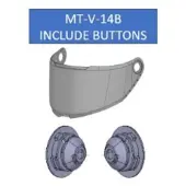 Mt Helmets Pantalla Mt-v-14b Max Vision