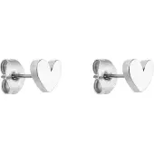 Purelei Pendientes 'Tiny Heart' plata