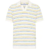 Casual Friday Camiseta ' CFMidskov ' crema / blanco