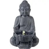 Lumineo Fuente Exterior De Buda 45 Cm