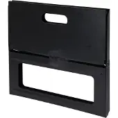 Basics Barbacoa portátil plegable para carbón, forma de X, 45 x 30 x 35 cm, fabricada en hierro