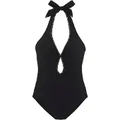 LASCANA Traje de baño marrón / negro
