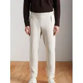 Grimelange Pantalón plisado crema