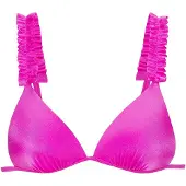 LASCANA Top de bikini fucsia