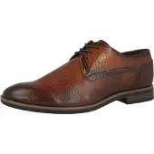 s.Oliver Zapatos con cordón marrón / cognac