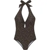 LASCANA Traje de baño oliva / negro