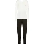 French Connection Pijama ecru / negro