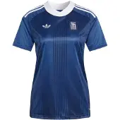 Adidas adidasCamiseta Segunda Equipación Grecia 26 2XS Dusky Petrol Mujer