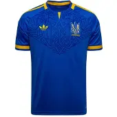 Adidas adidasCamiseta segunda equipación Ucrania 26 3XL Glow Blue Hombre