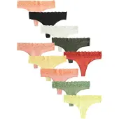 Next Tanga amarillo claro / verde oscuro / rosa claro / rojo