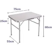 Marbueno Summer Mesa Plegable 10013b 75x55x25 Cm