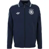 Adidas Sudadera con cremallera deportiva 'DFB' navy / blanco