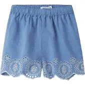 Name it Pantalón 'NMFFerma' azul denim / offwhite