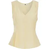 We fashion Top amarillo pastel