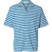 Selected Camisa 'SLHDYLAN' azul / blanco cáscara de huevo