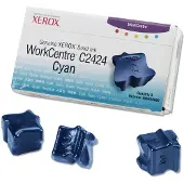 Xerox 108R00660 tinta solida cian 3 unidades (original)