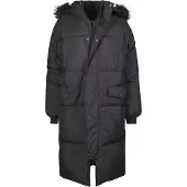 Urban Classics Abrigo de invierno negro