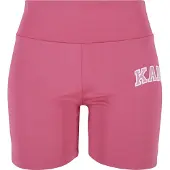 Karl kani Pantalón deportivo rosa / blanco