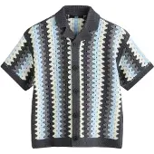 Next Cárdigan beige / azul claro / gris