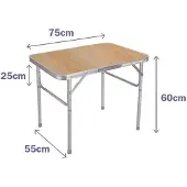 Marbueno Summer Mesa Plegable 10013m 75x55x25 Cm