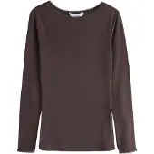 Next Camiseta térmica chocolate