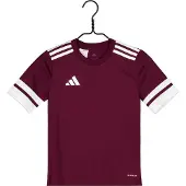 Adidas Camiseta funcional 'Squa25' borgoña / blanco