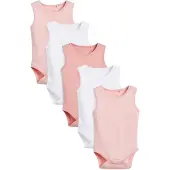 Next Pijama entero/body rosa / pitaya / blanco
