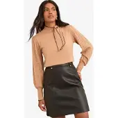 Love & roses Falda negro