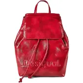 Desigual Mochila BACKPACK HALF LOGO LUENA mujer - Rojo - única