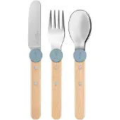 Opinel - Kid's Le Petit Gourmet - Juego de cubiertos beige