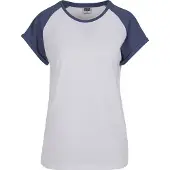 Urban Classics Camiseta navy / blanco