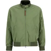 Barbour para hombre. MCA1103 Chaqueta Fenton verde (XL), Casual, Poliamida, outlet 2026.