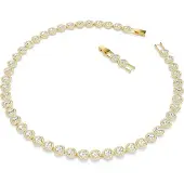 Swarovski Cadena 'Una' oro / transparente