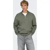 Only & Sons Jersey 'ONSTing' gris moteado