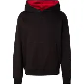 HUGO Sudadera 'Daneony' rojo / negro