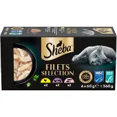 Sheba Filets Selection - Pollo y salmón