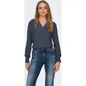 ONLY Blusa 'ONLMETTE' azul oscuro