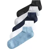 Next Calcetines azul / gris moteado / negro moteado / blanco