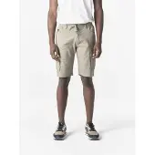 KOROSHI Pantalón vaquero cargo marrón claro